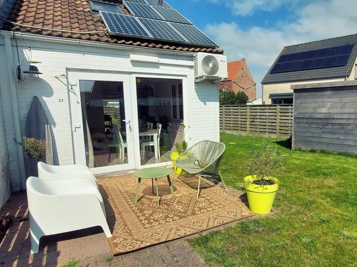 Salty - Vakantiehuisje Op De Grens Van Bredene-De Haan ภายนอก รูปภาพ